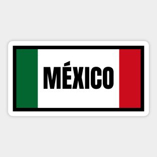 Mexican Flag Colors Sticker